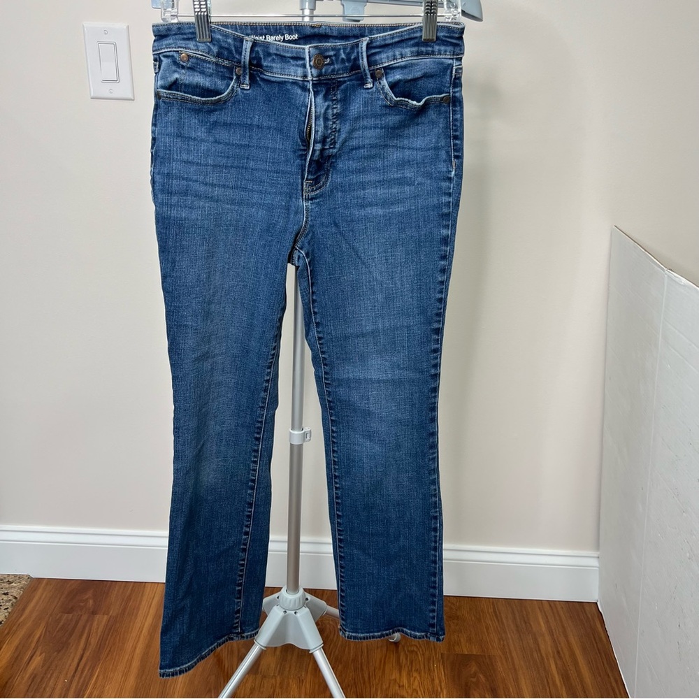 ! Talbots barely foot jeans